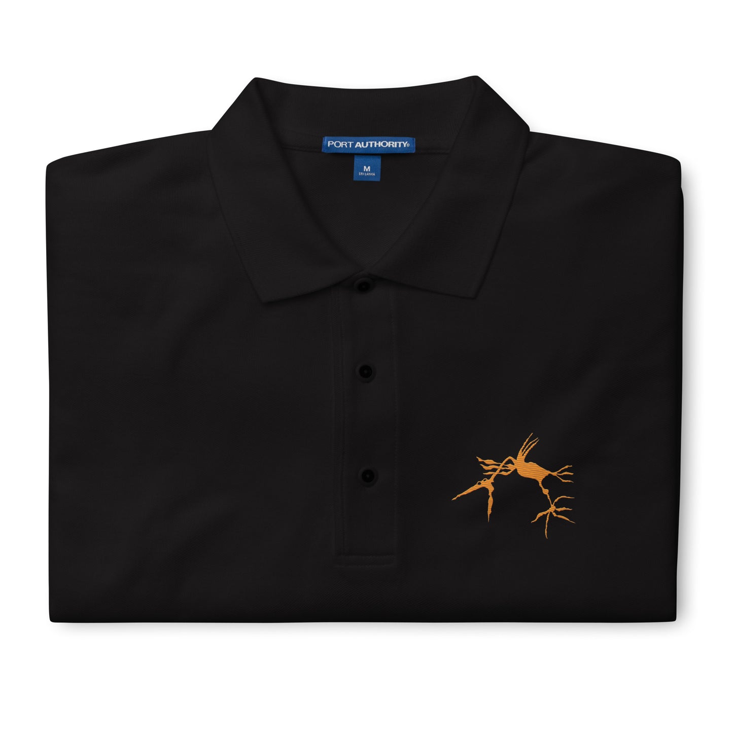 Men's Embroidered Premium Polo "Mood"