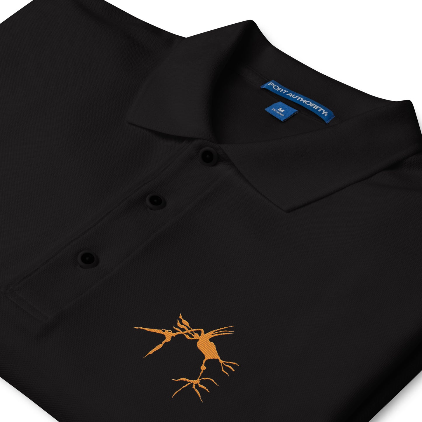 Men's Embroidered Premium Polo "Mood"