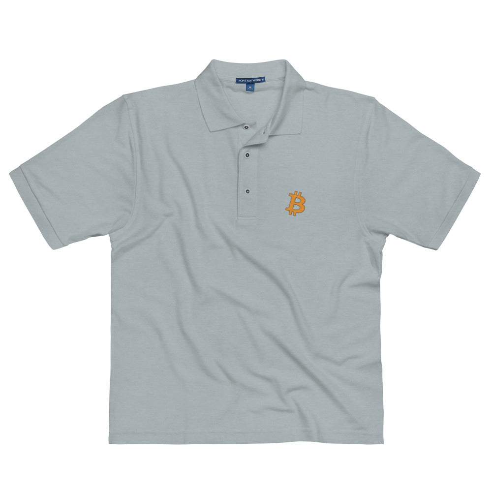 Men's Embroidered Premium Polo "B"