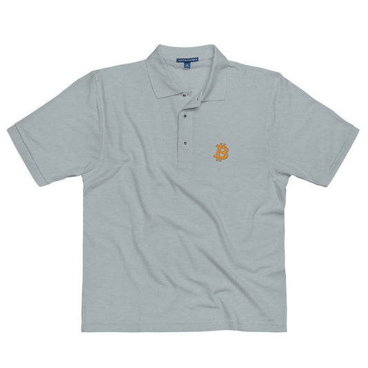 Men's Embroidered Premium Polo "B"