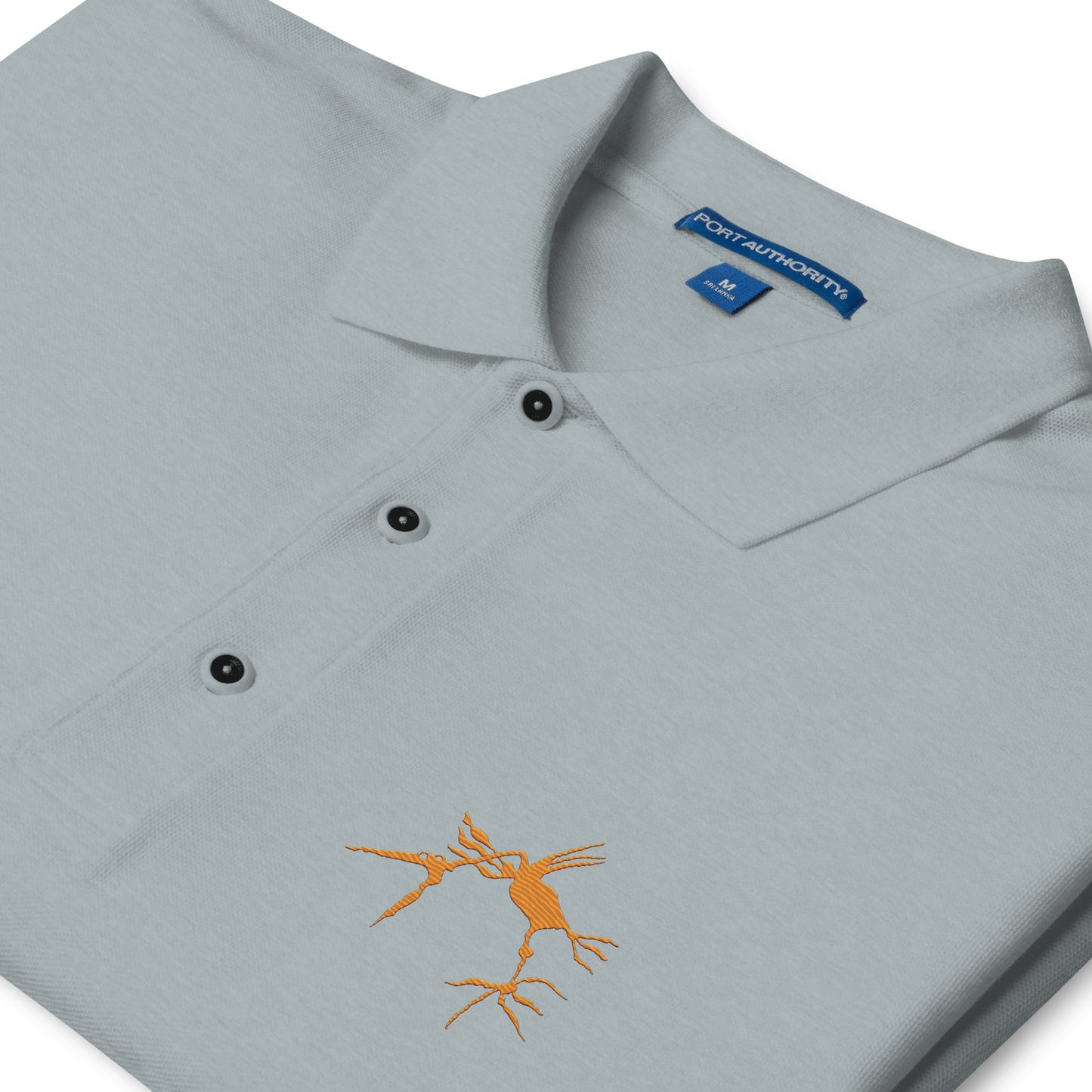 Men's Embroidered Premium Polo "Mood"