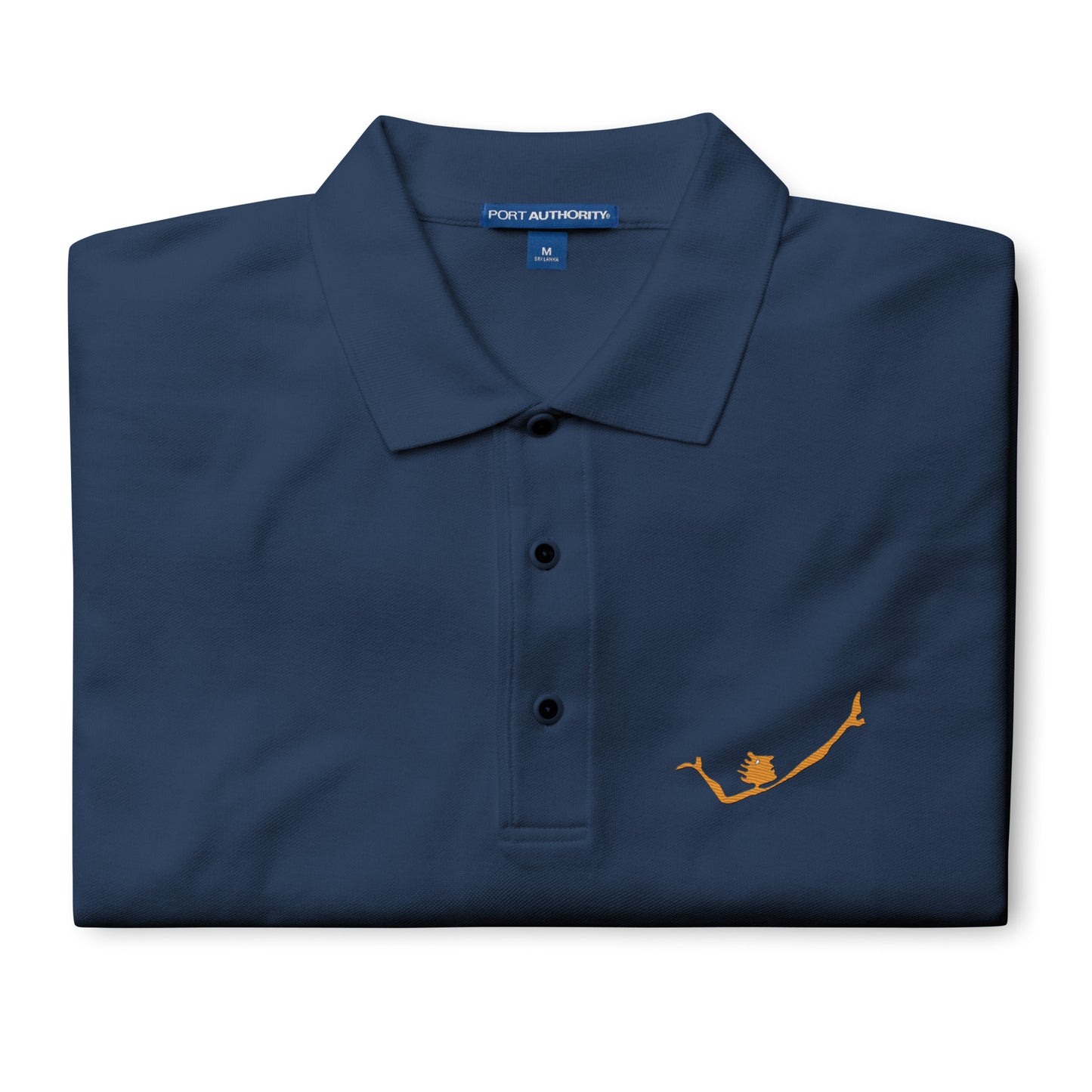 Men's Embroidered Premium Polo "Mooon"