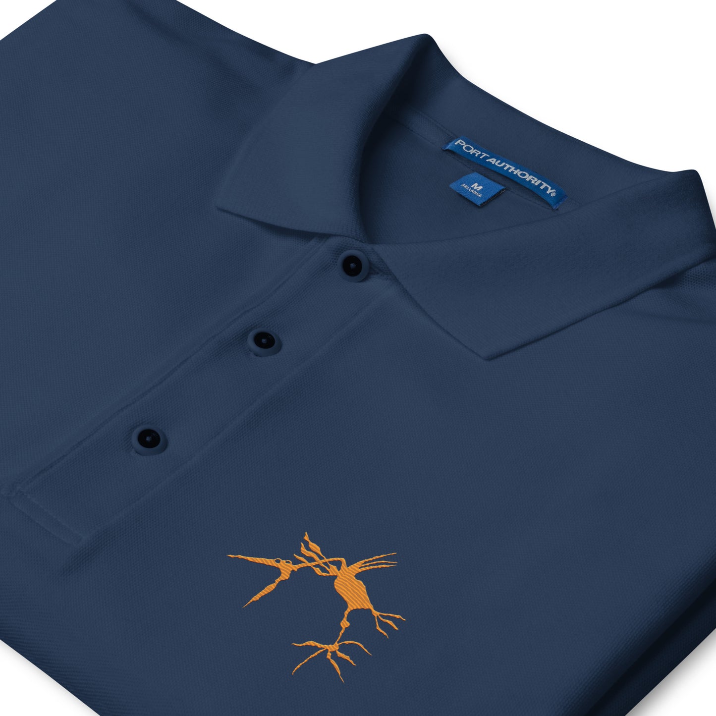 Men's Embroidered Premium Polo "Mood"