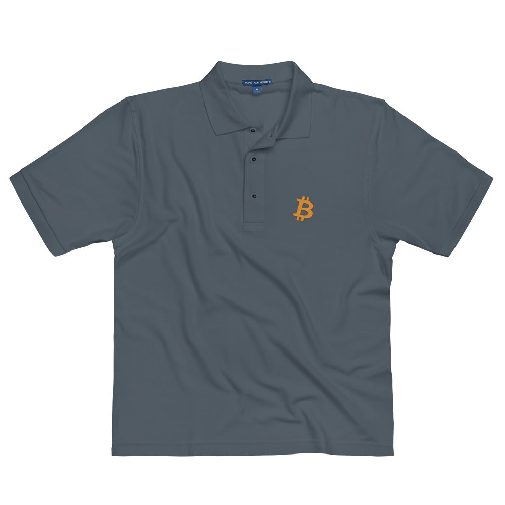 Men's Embroidered Premium Polo "B"