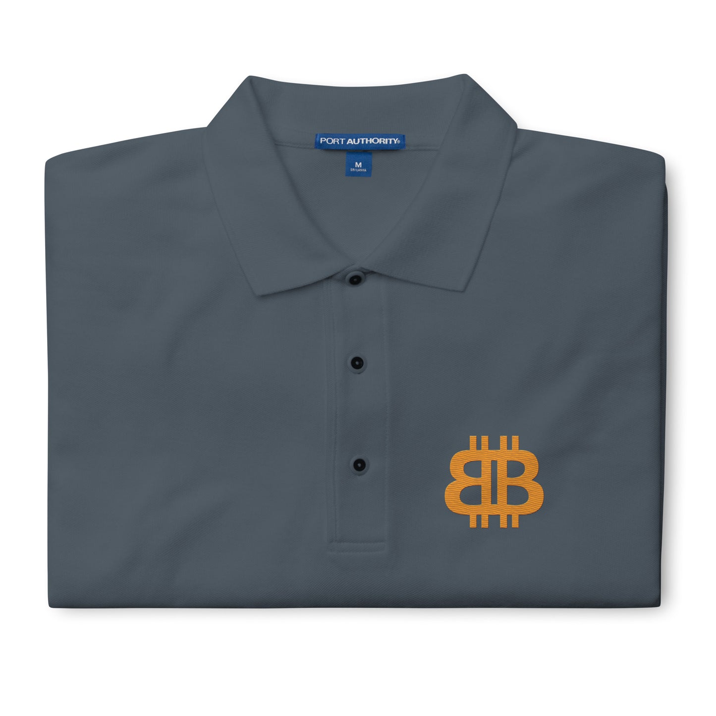 Men's Embroidered Premium Polo "BB"
