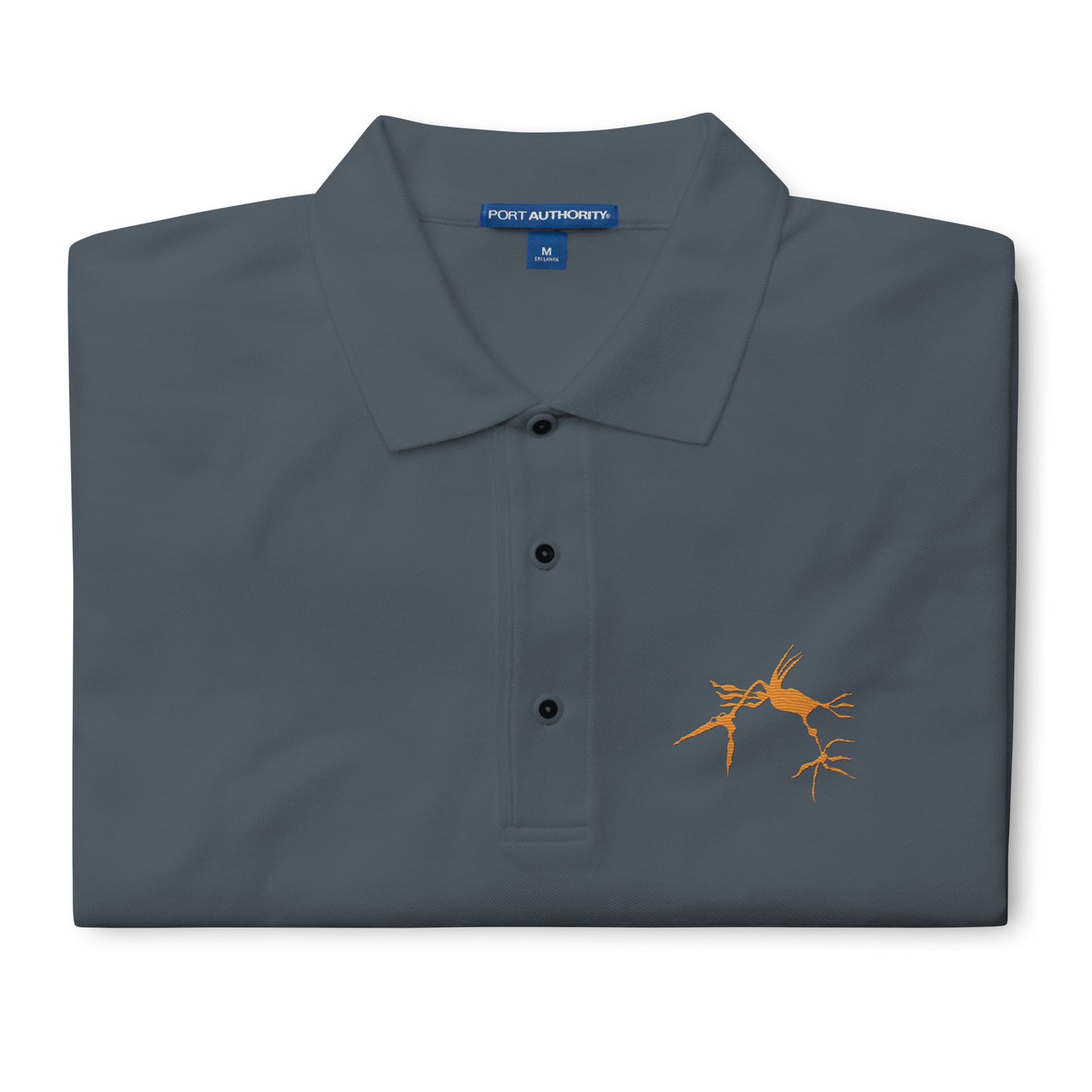 Men's Embroidered Premium Polo "Mood"