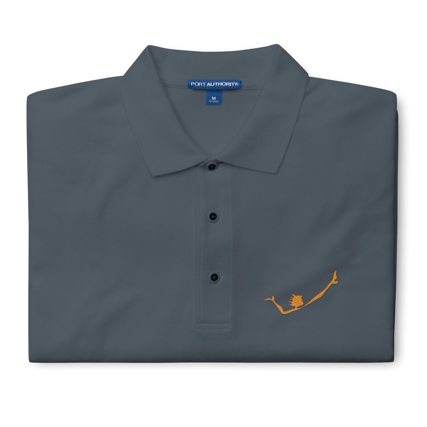 Men's Embroidered Premium Polo "Mooon"
