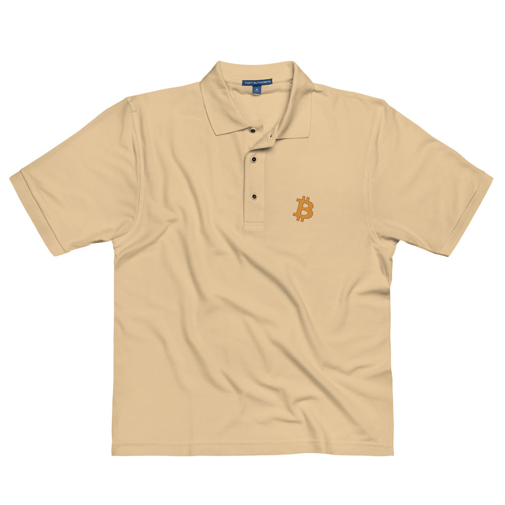 Men's Embroidered Premium Polo "B"