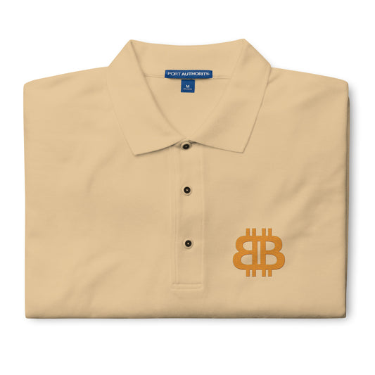 Men's Embroidered Premium Polo "BB"