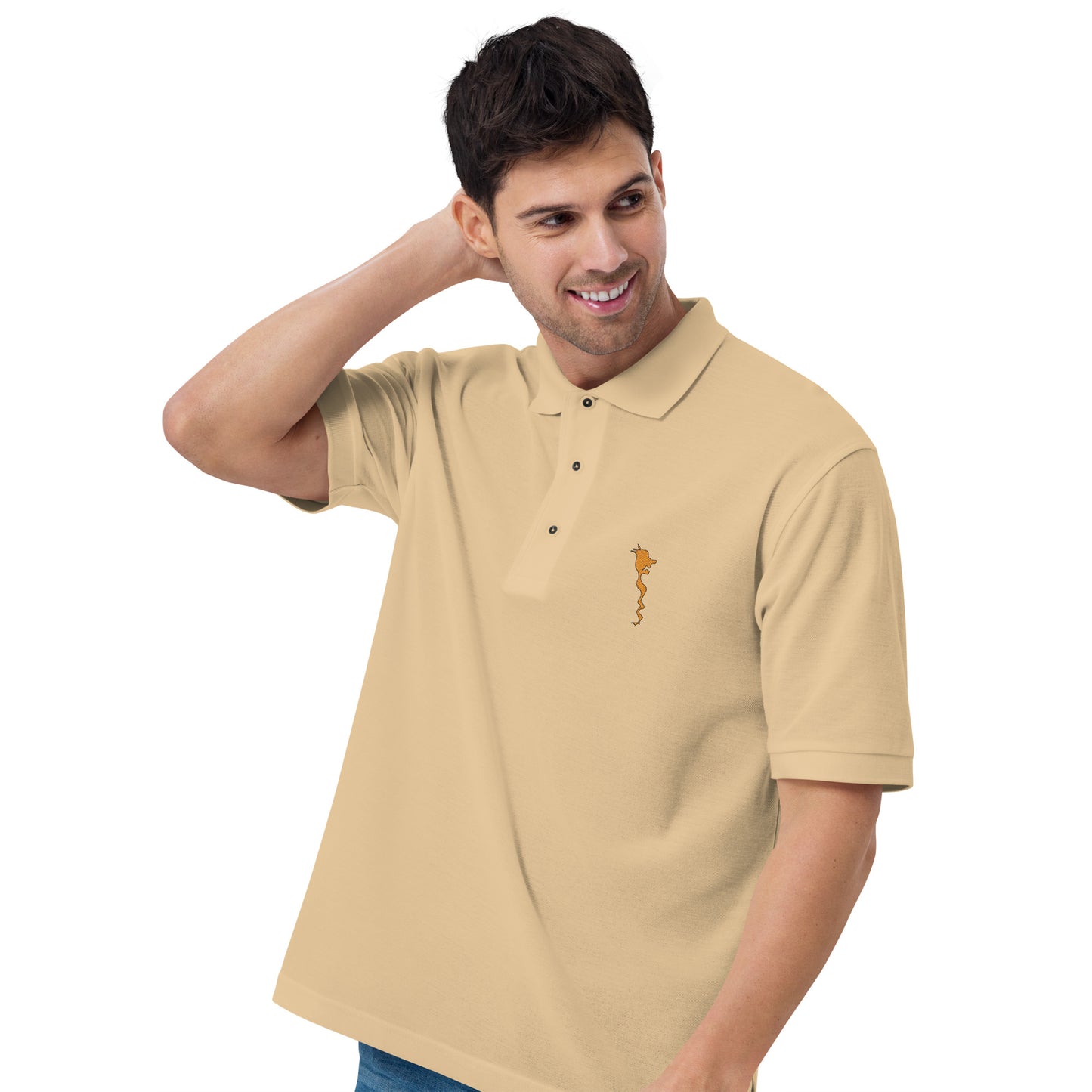 Men's Embroidered Premium Polo "Early"