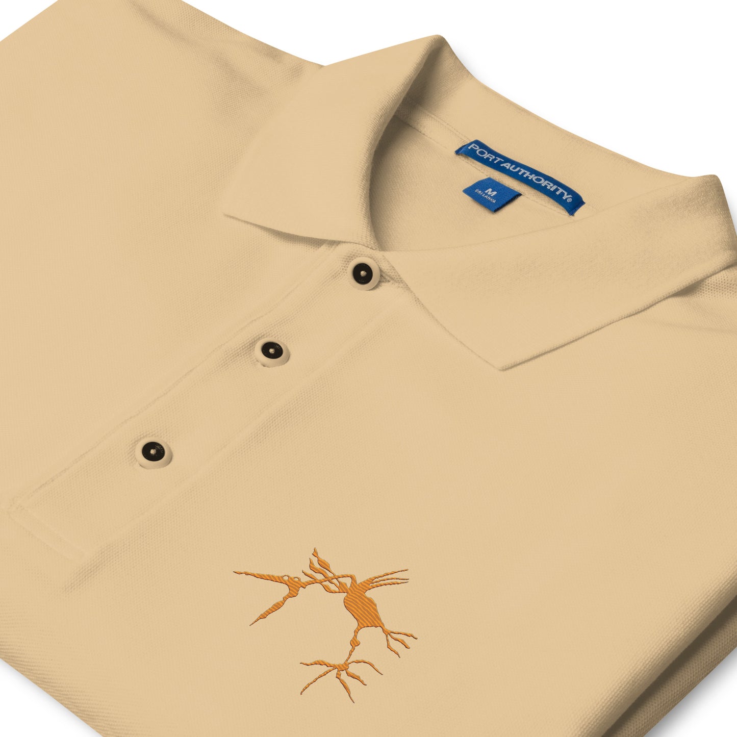 Men's Embroidered Premium Polo "Mood"