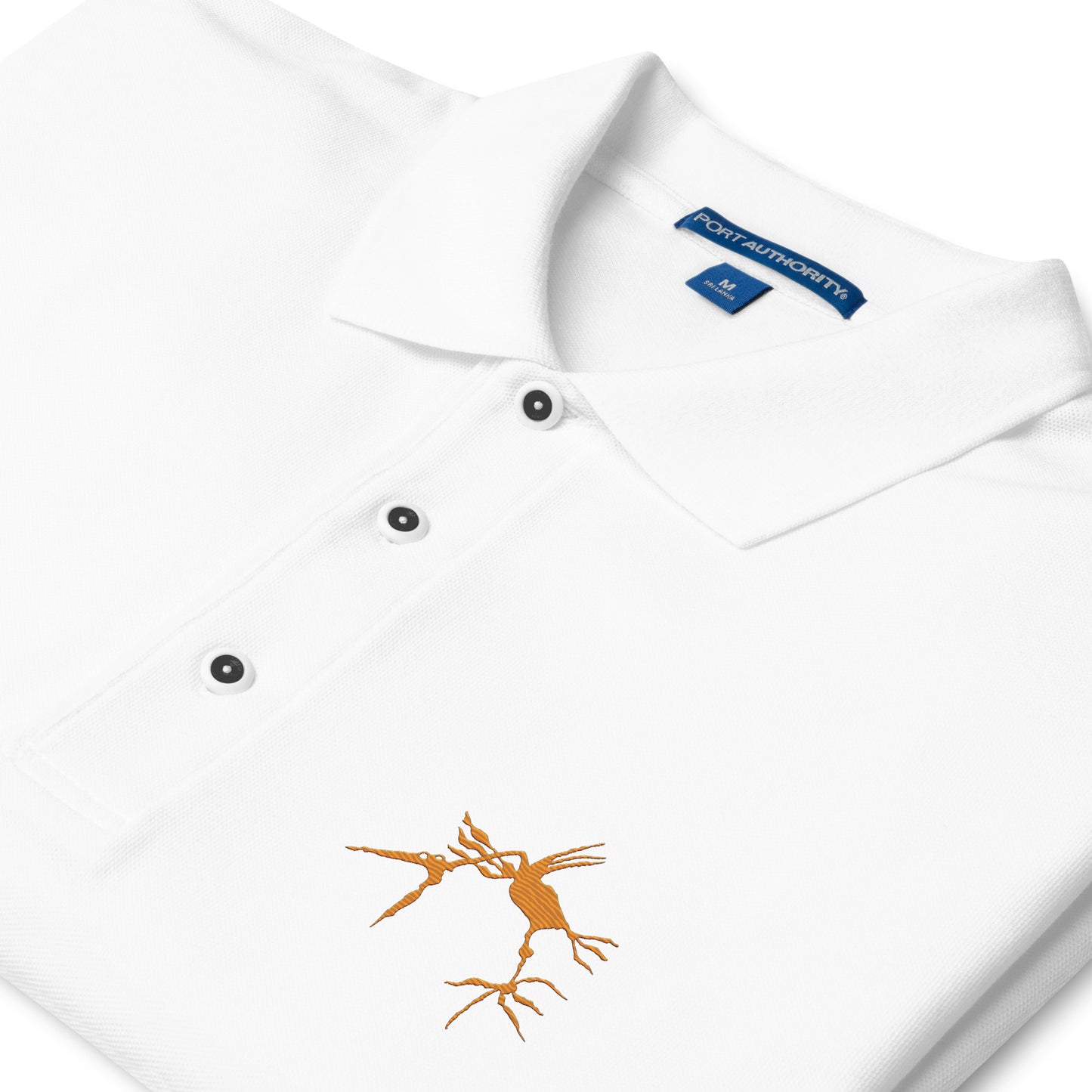 Men's Embroidered Premium Polo "Mood"