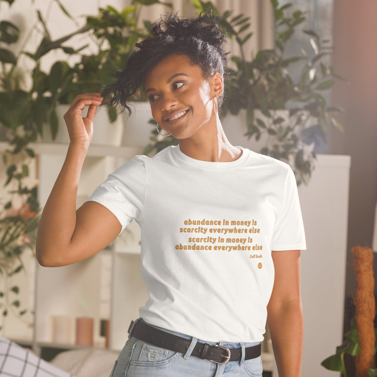 Women's classic tee "Abundance_booth"
