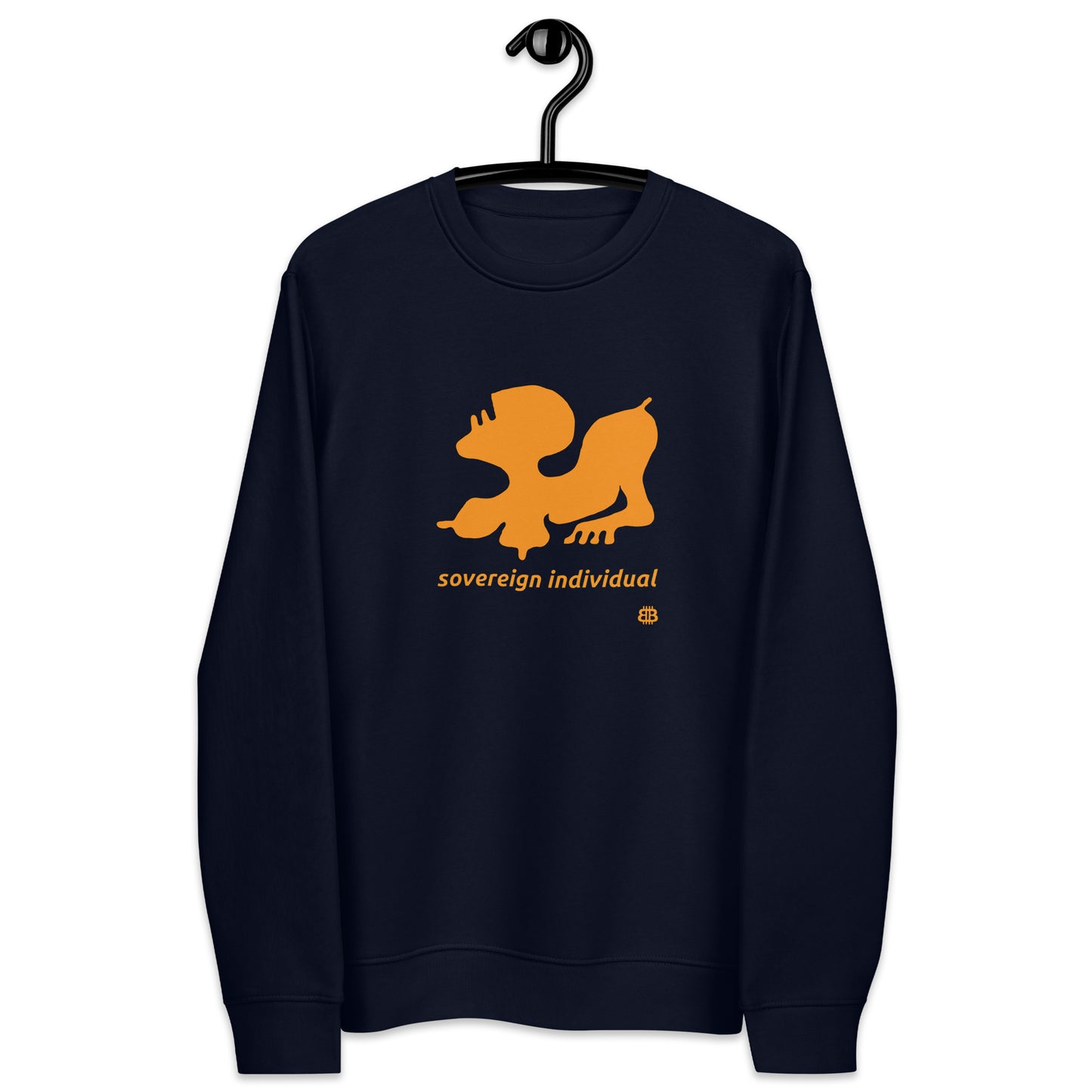 Sudadera ecológica unisex "SoberanoIndividual"