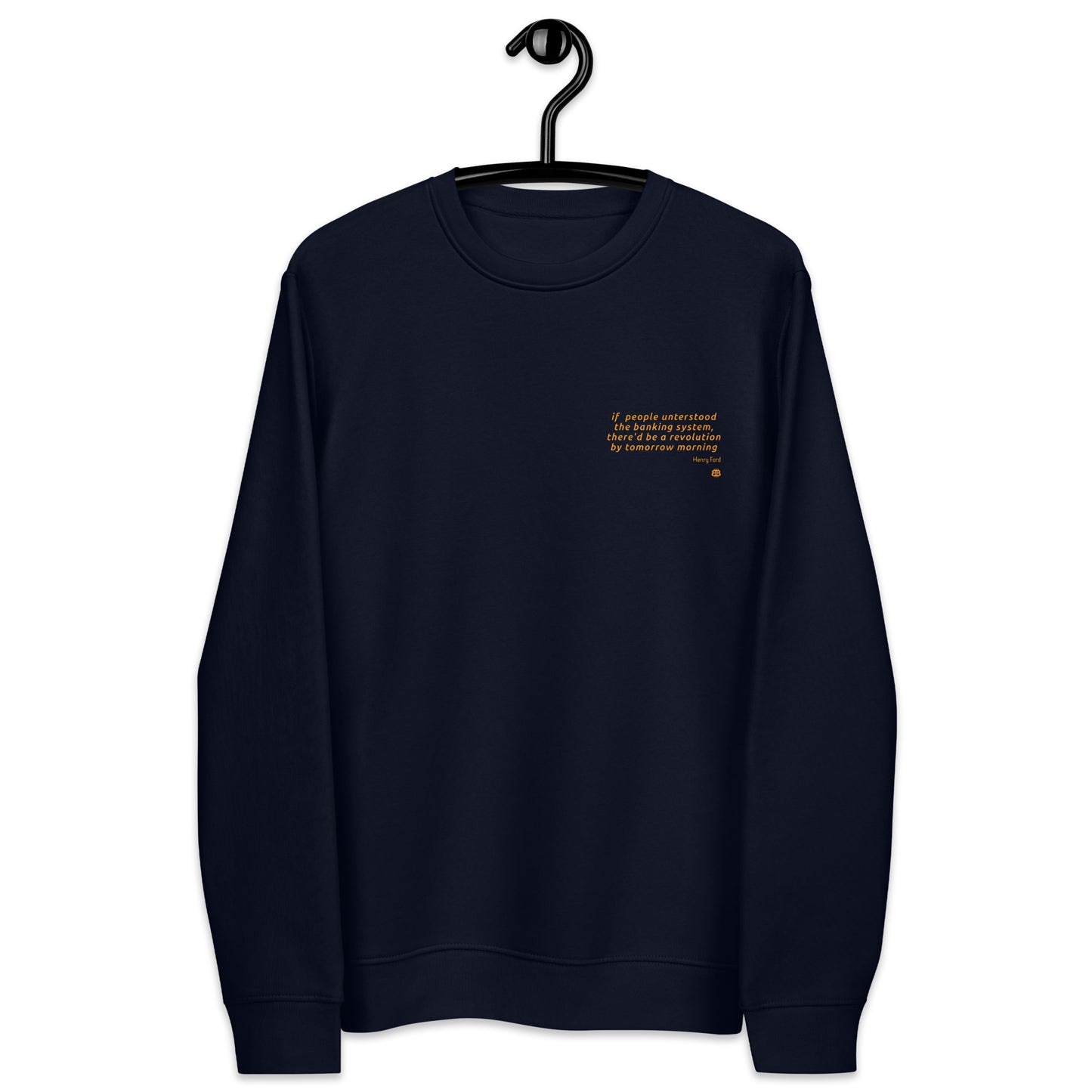 Damen-Öko-Sweatshirt „Revolution_engl_sm“
