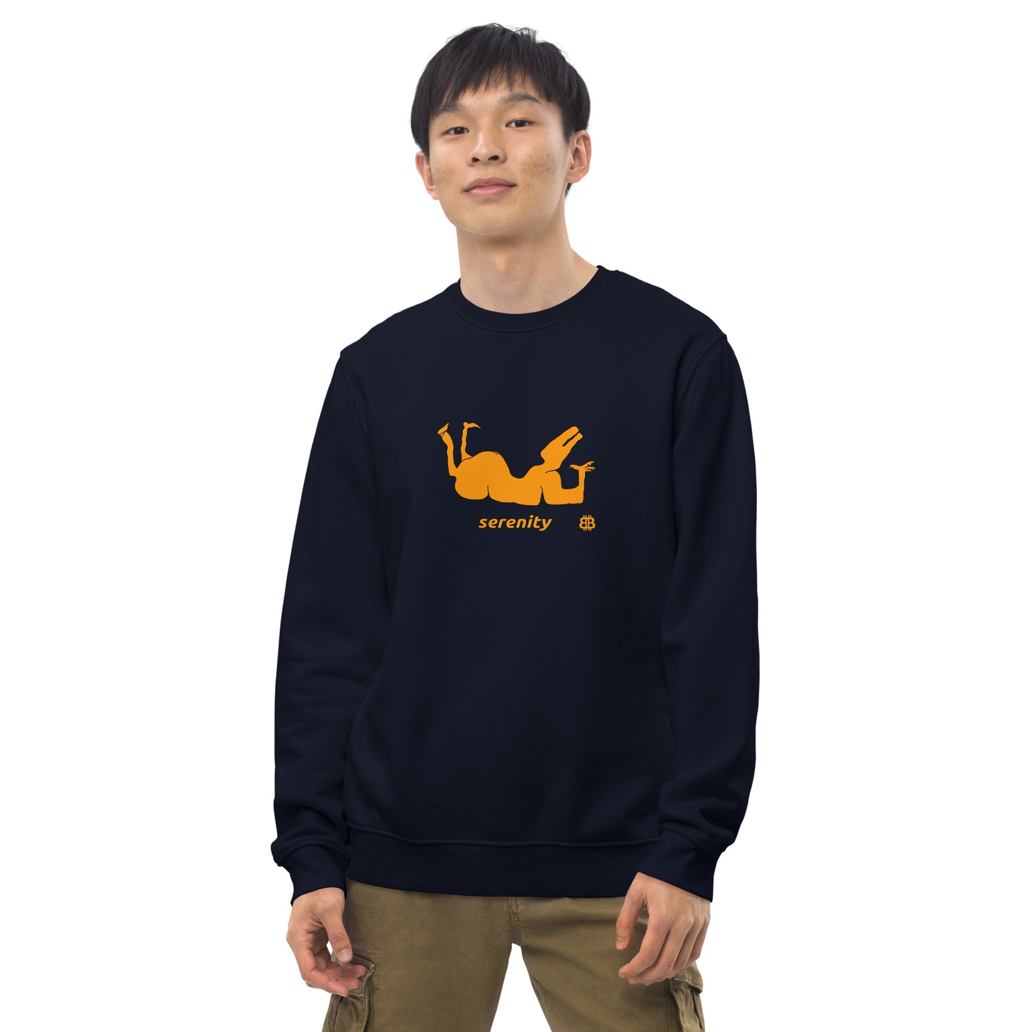 Herren-Öko-Sweatshirt „Serenity“