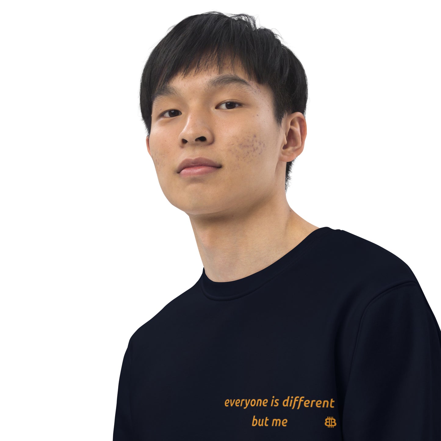 Sudadera ecológica unisex "Different_sm"