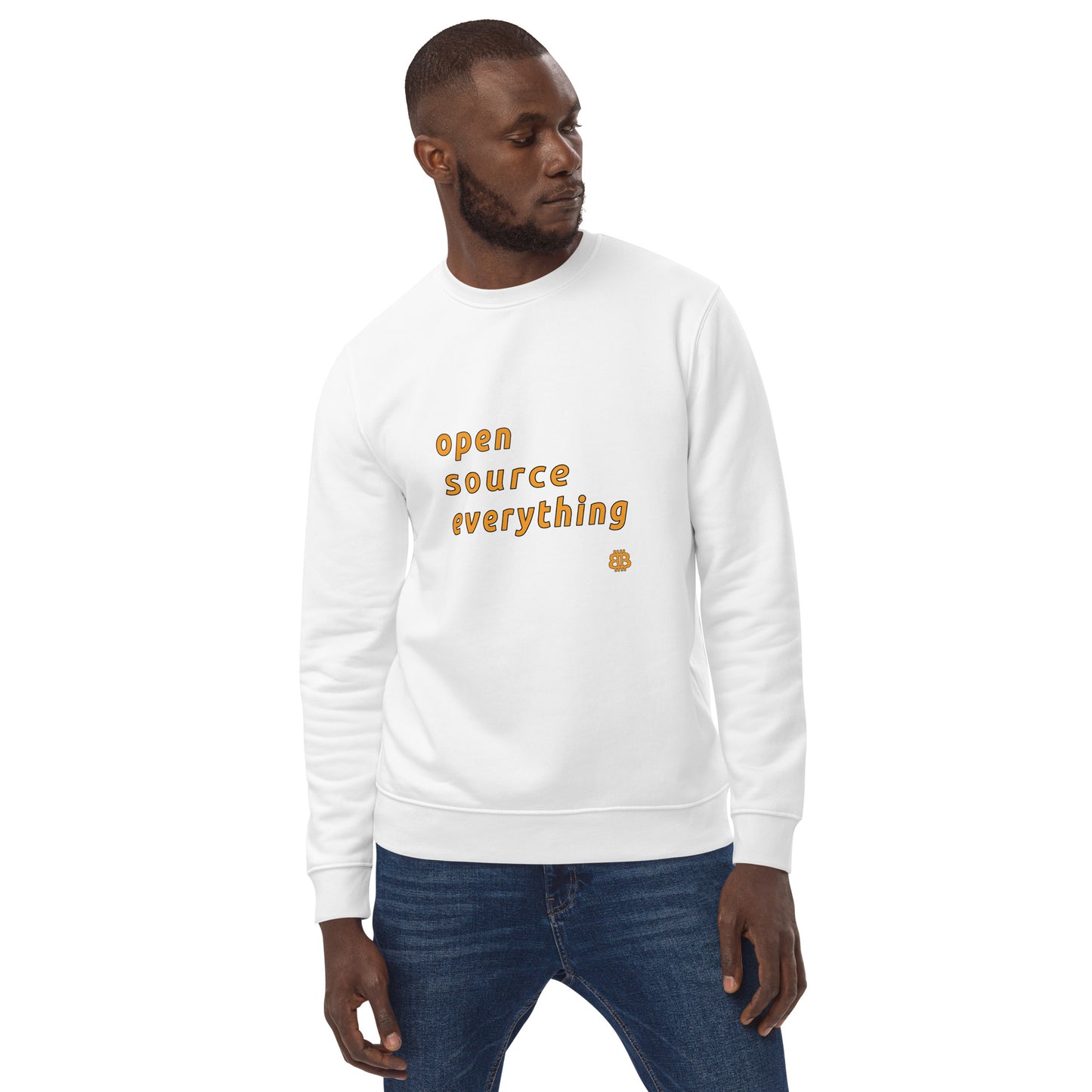 Herren-Öko-Sweatshirt „OS everything“