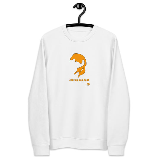 Unisex eco sweatshirt "Shutup"