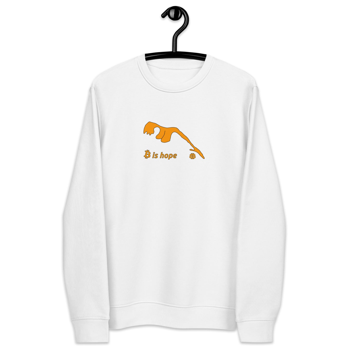 Unisex-Öko-Sweatshirt „Hope“