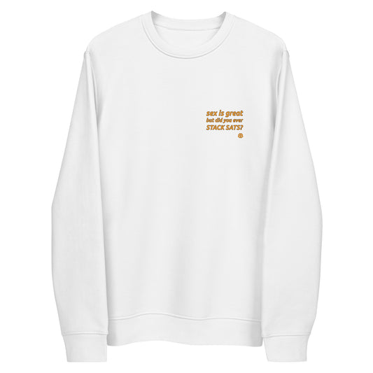Unisex-Öko-Sweatshirt „Sex_sm“