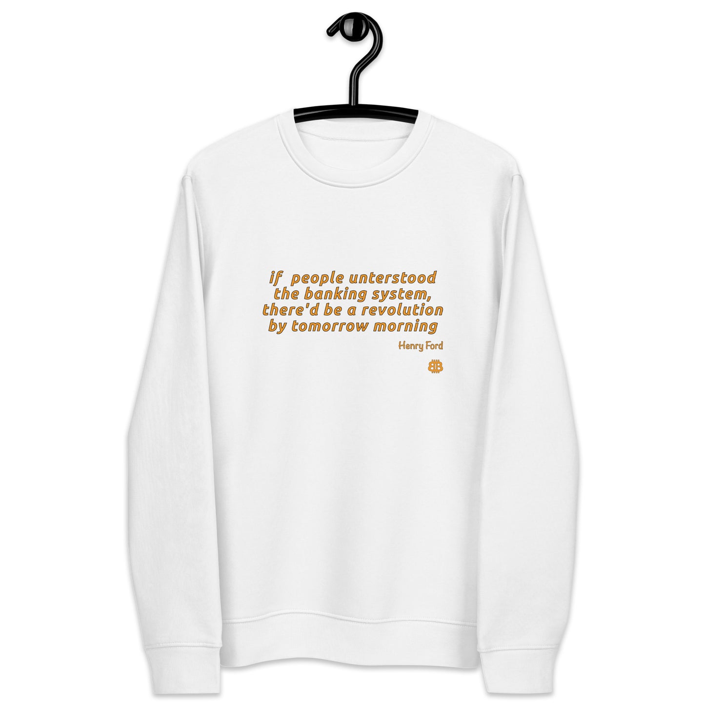 Damen-Öko-Sweatshirt „Revolution_engl“