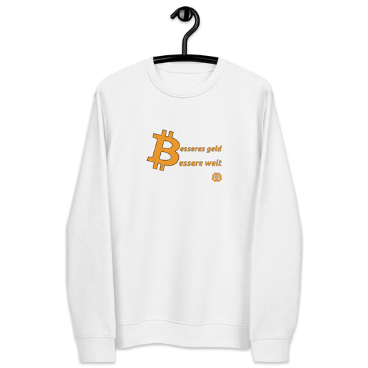 Women's eco sweatshirt "Geld-Welt"