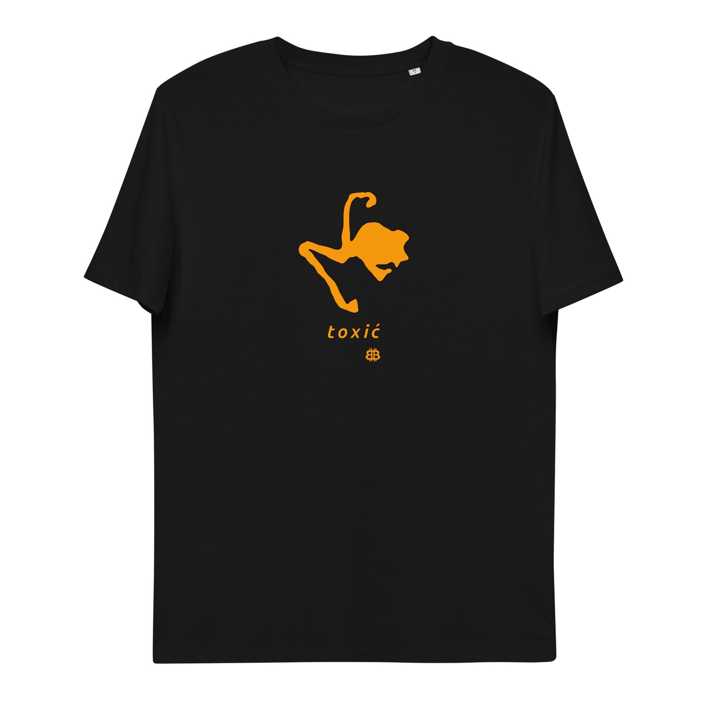 Unisex-T-Shirt aus Bio-Baumwolle „Toxić“