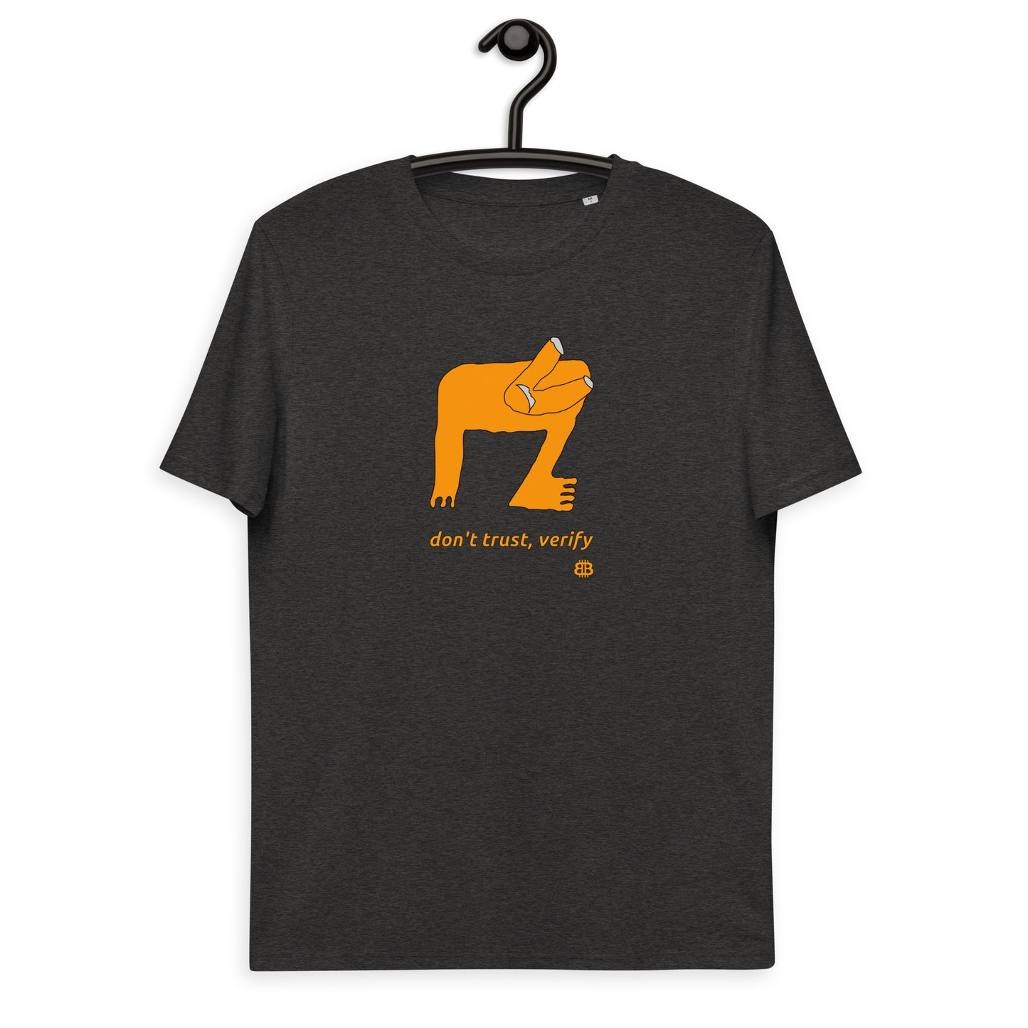 Unisex organic cotton t-shirt "Verify"