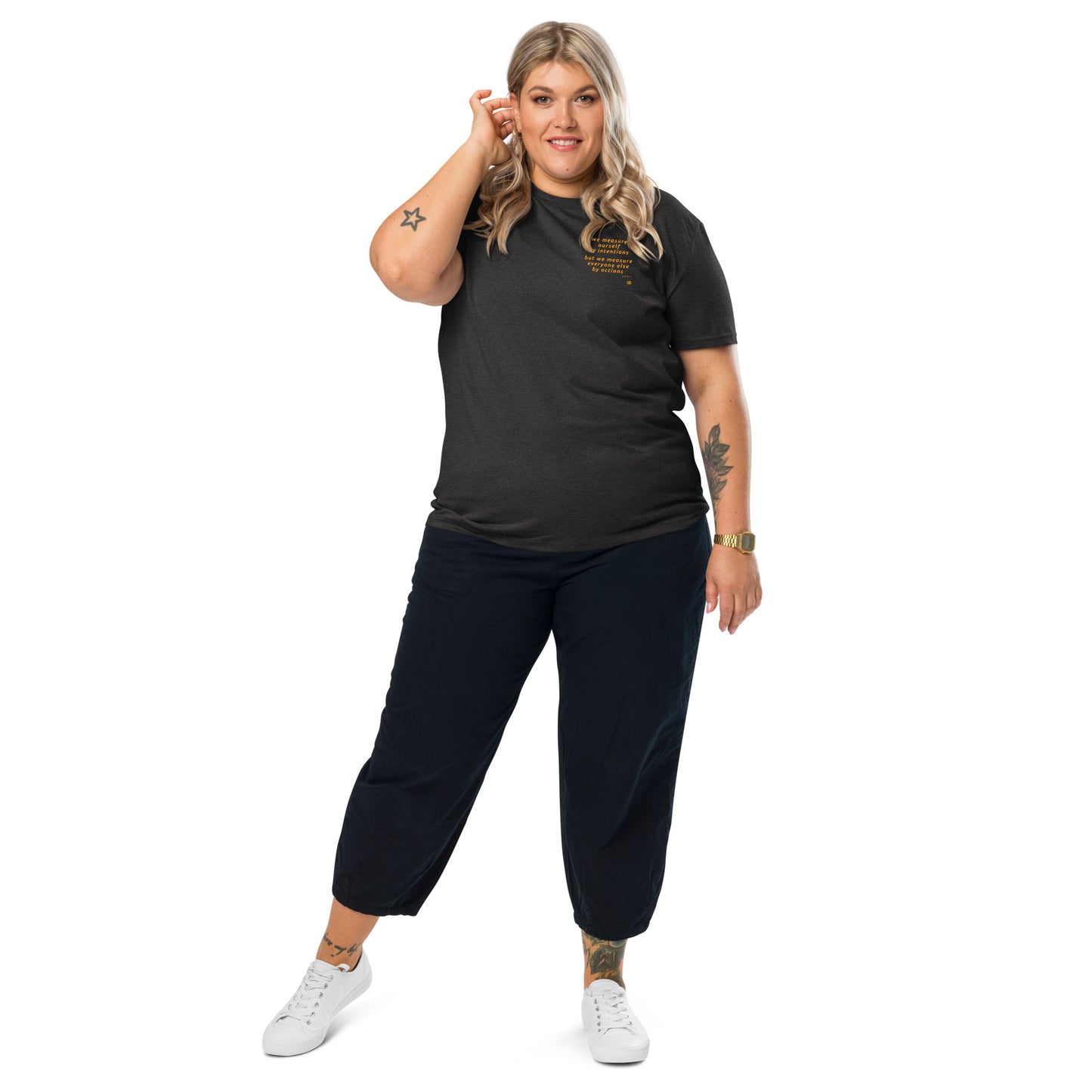 Women's organic cotton t-shirt "Measure_sm"