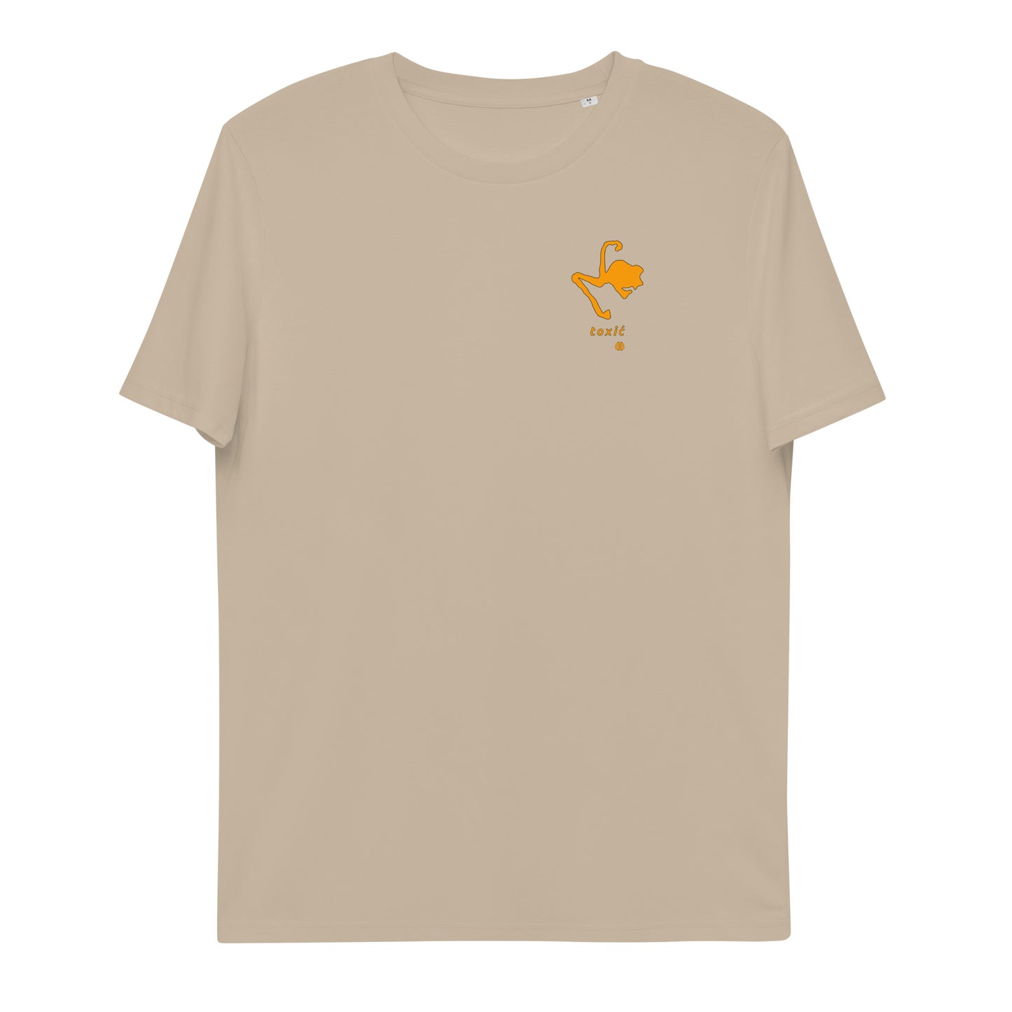 Unisex-T-Shirt aus Bio-Baumwolle „Toxić_sm“