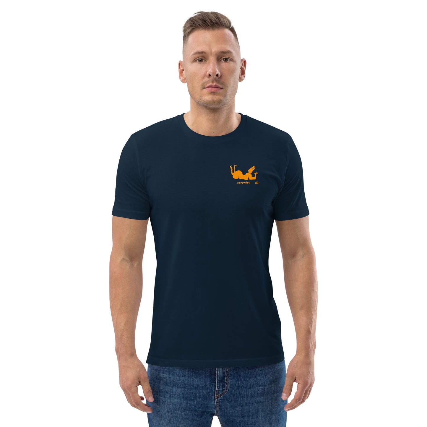 Herren-T-Shirt aus Bio-Baumwolle „Serenity_sm“
