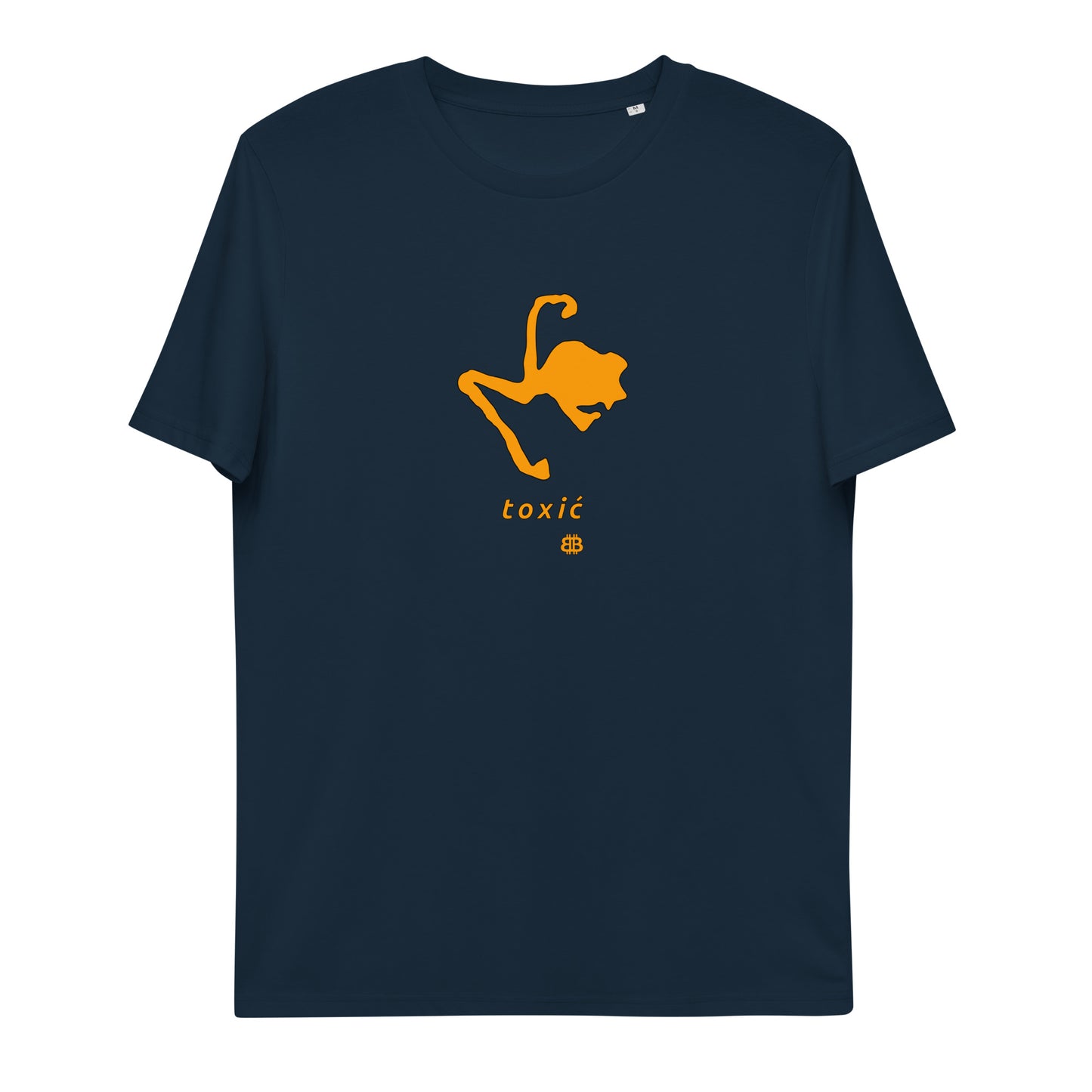 Unisex-T-Shirt aus Bio-Baumwolle „Toxić“