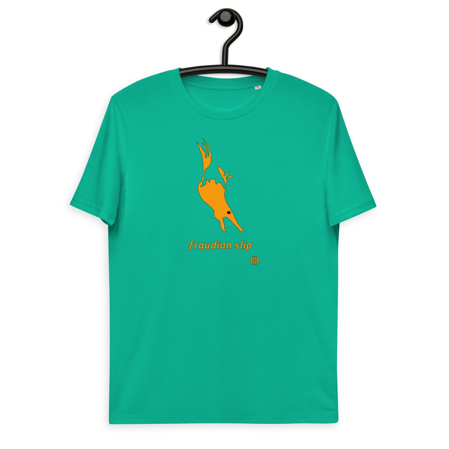 Unisex organic cotton t-shirt "Fraudian"