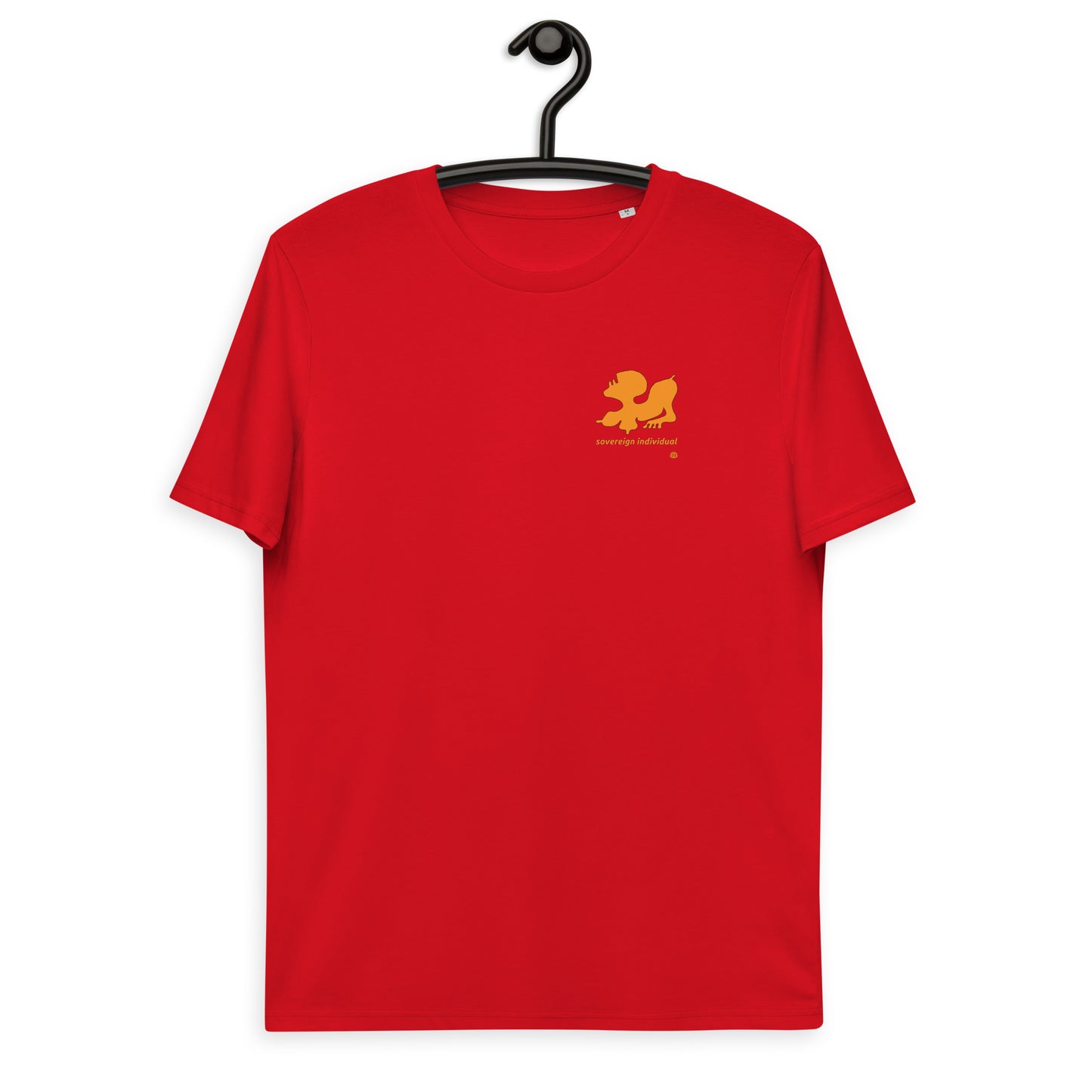 Unisex organic cotton t-shirt "SovereignIndividual_sm"