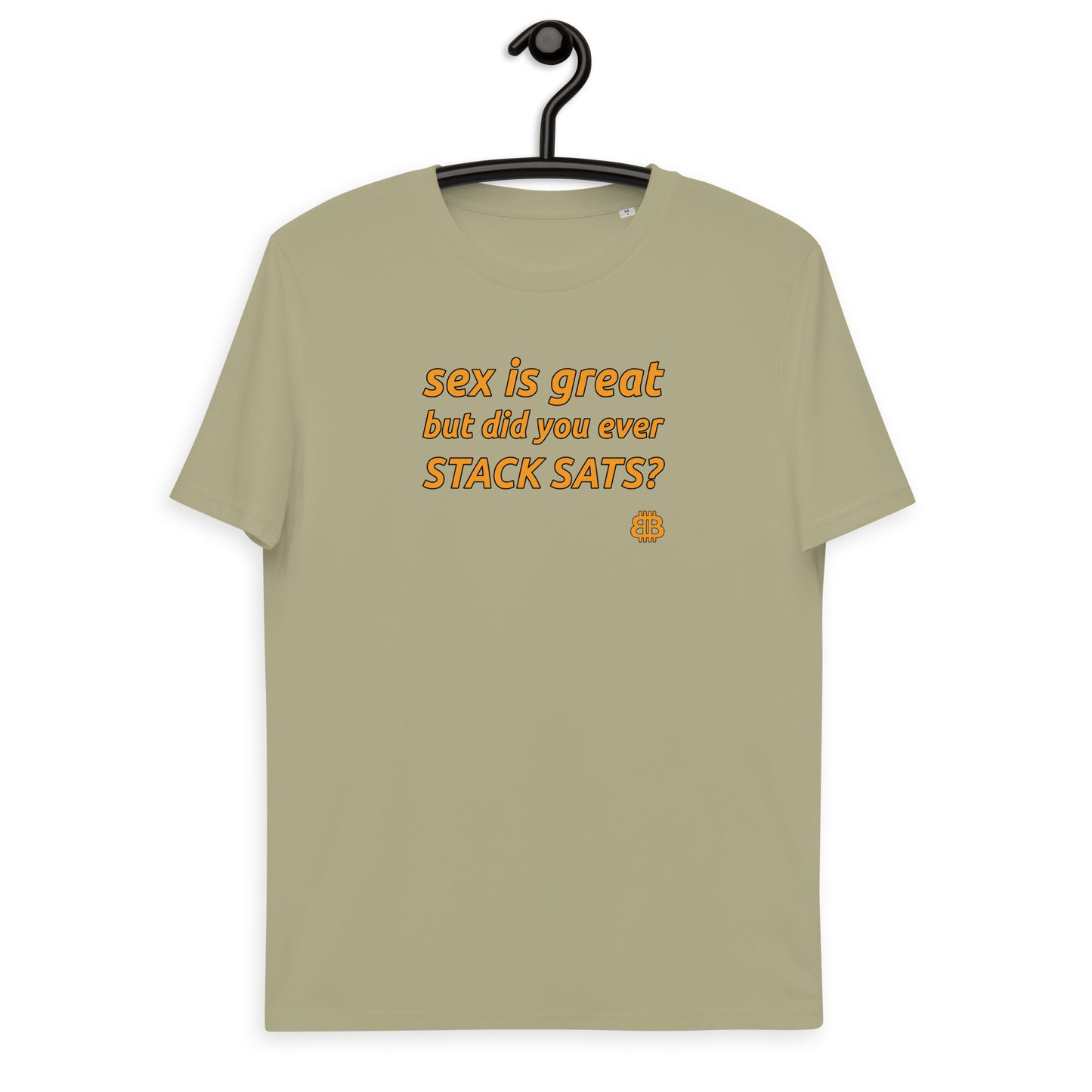 Men's organic cotton t-shirt "Sex"