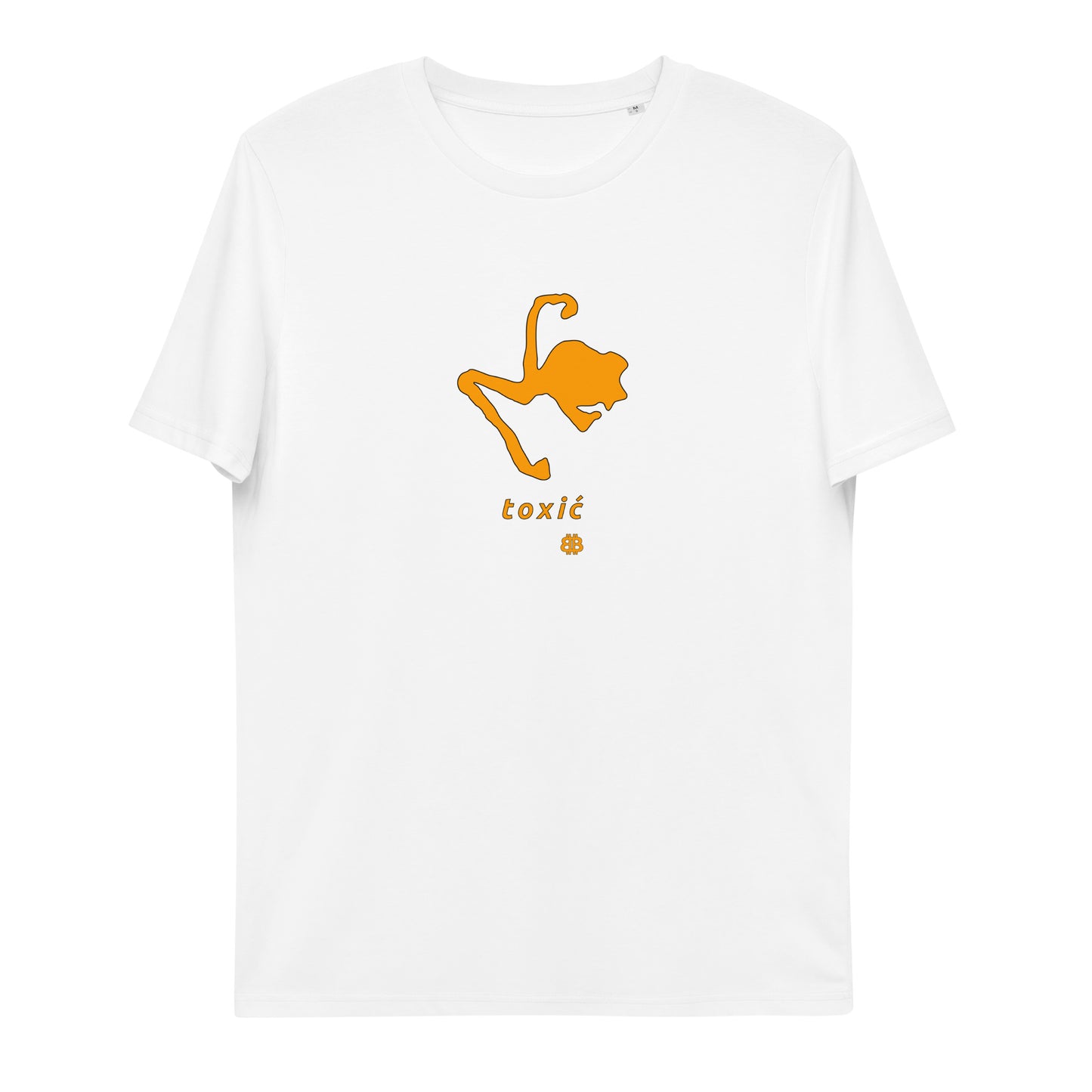 Unisex-T-Shirt aus Bio-Baumwolle „Toxić“