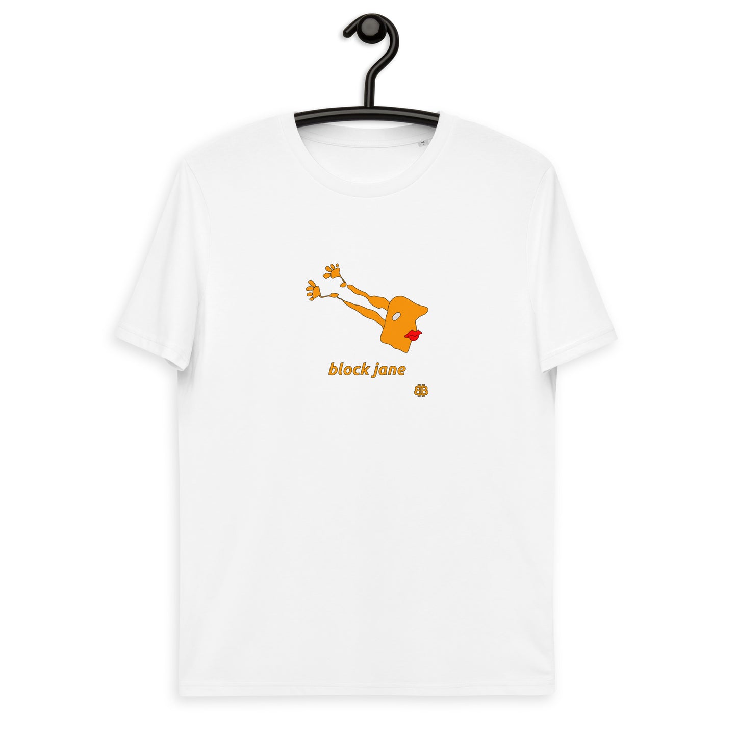 Unisex-T-Shirt aus Bio-Baumwolle „BlockJane“