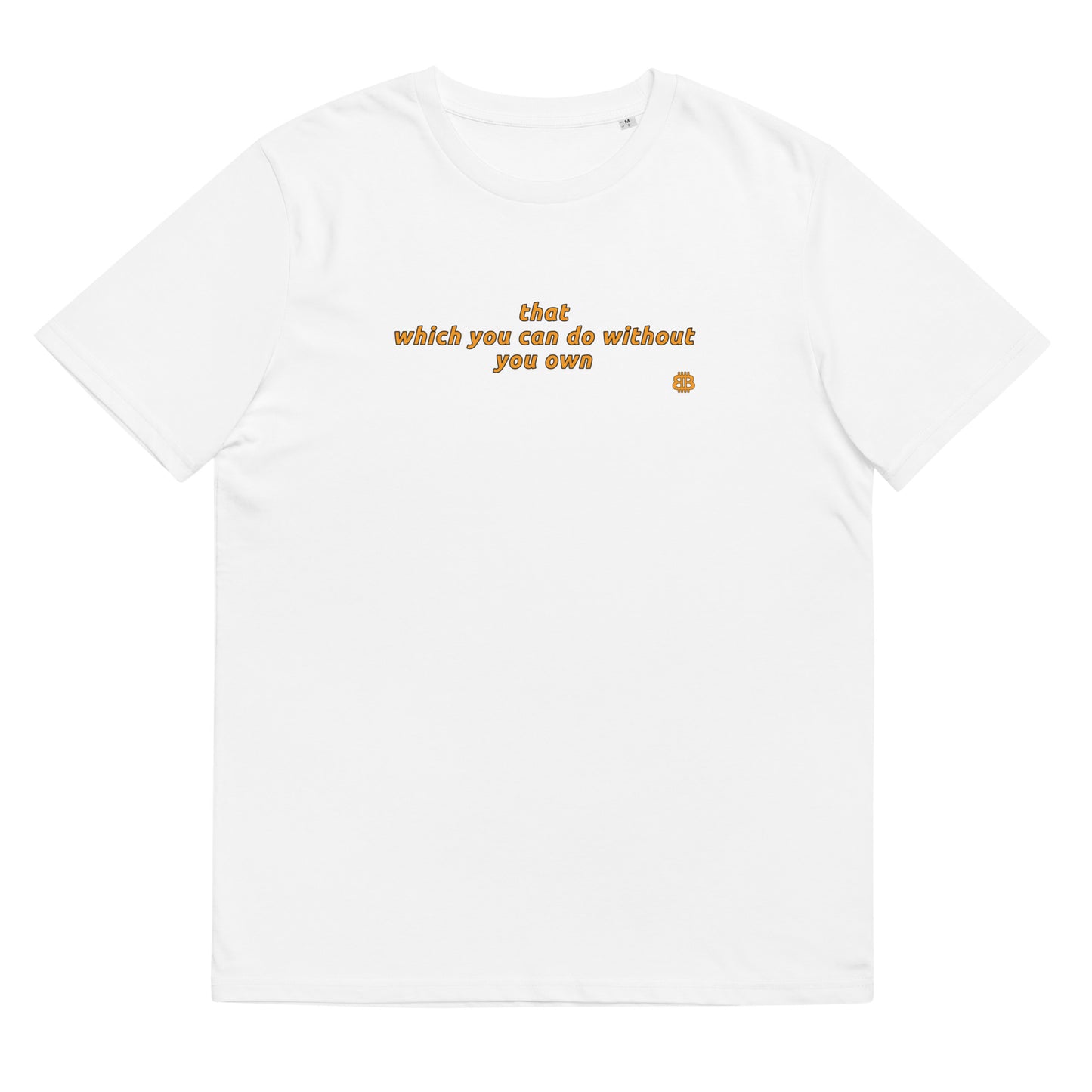 Unisex organic cotton t-shirt "Own"