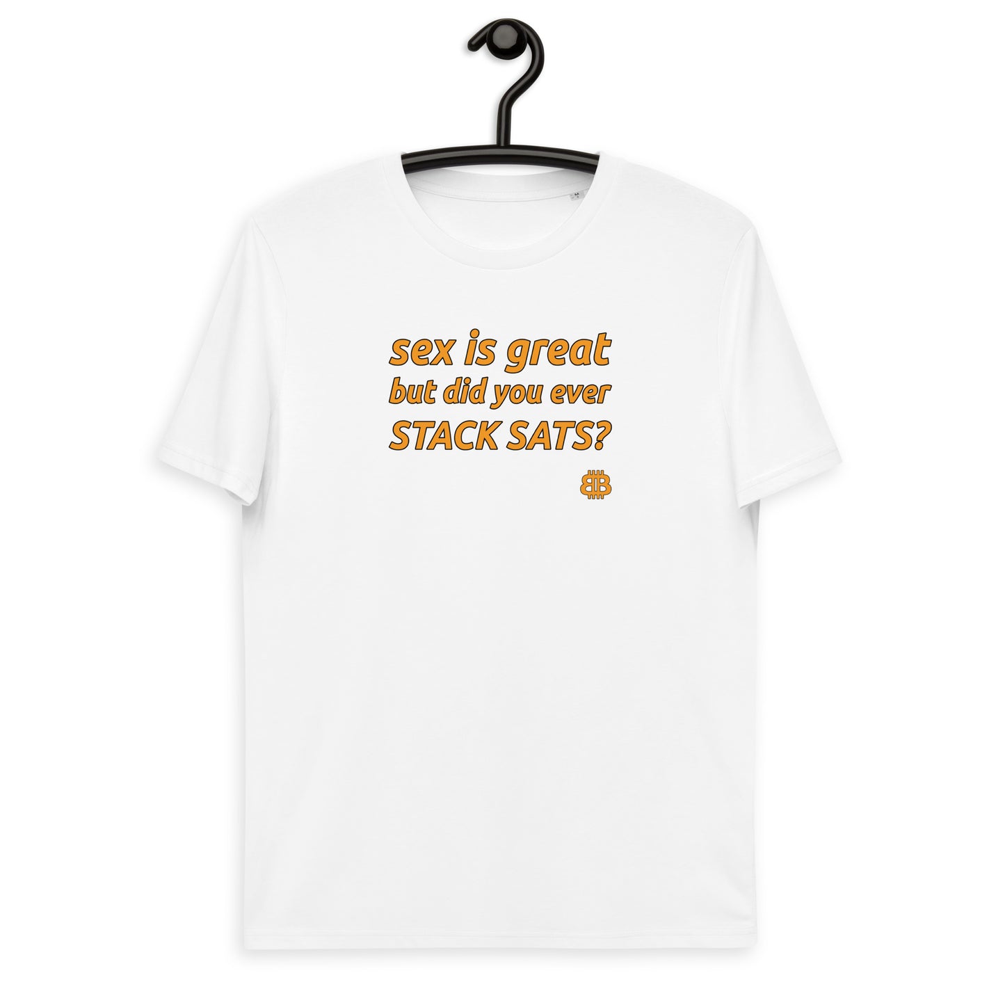 Men's organic cotton t-shirt "Sex"