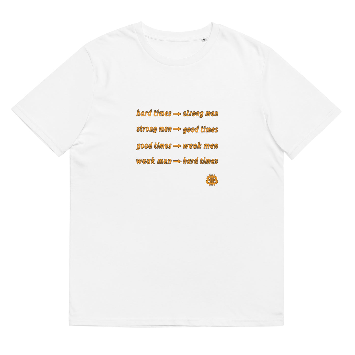 Men's organic cotton t-shirt "HardTimes"