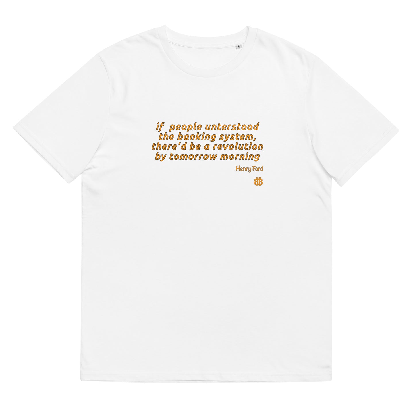 Men's organic cotton t-shirt "Revolution_engl"