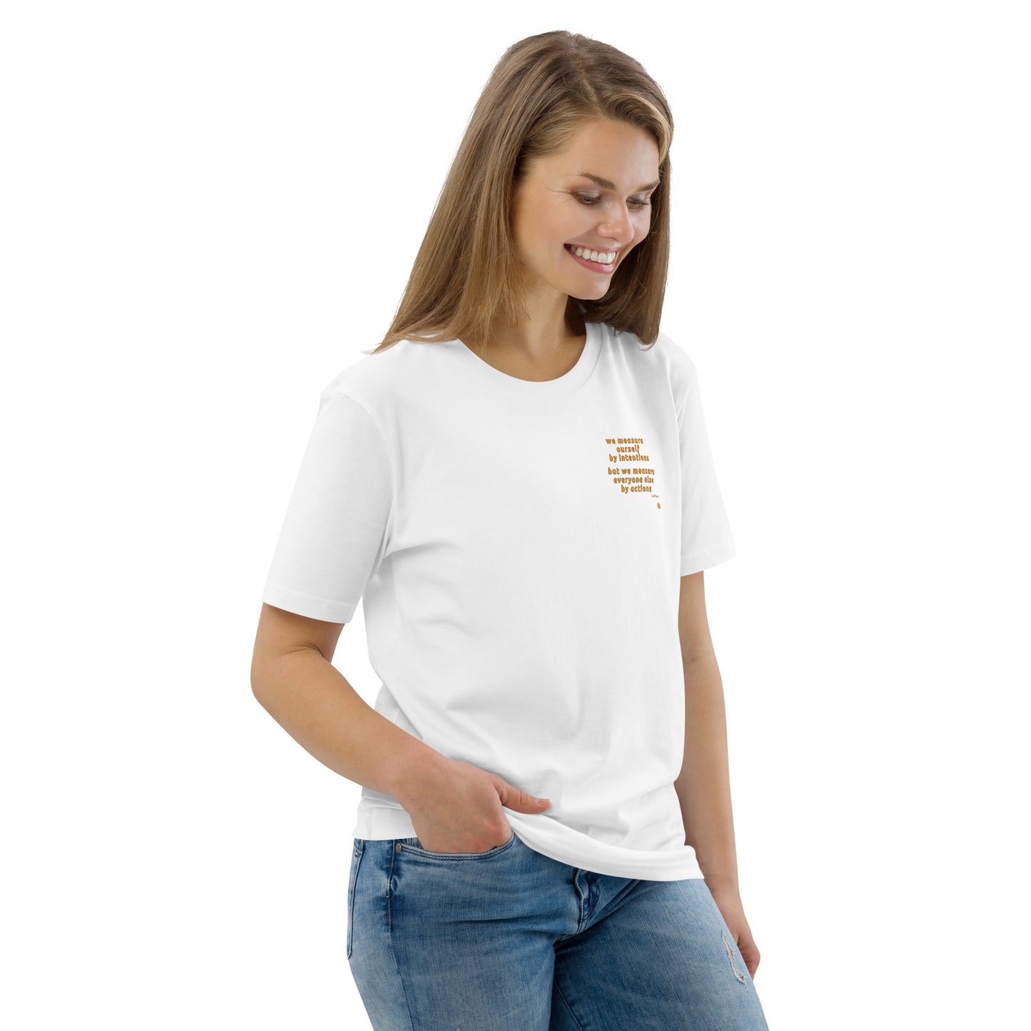 Women's organic cotton t-shirt "Measure_sm"