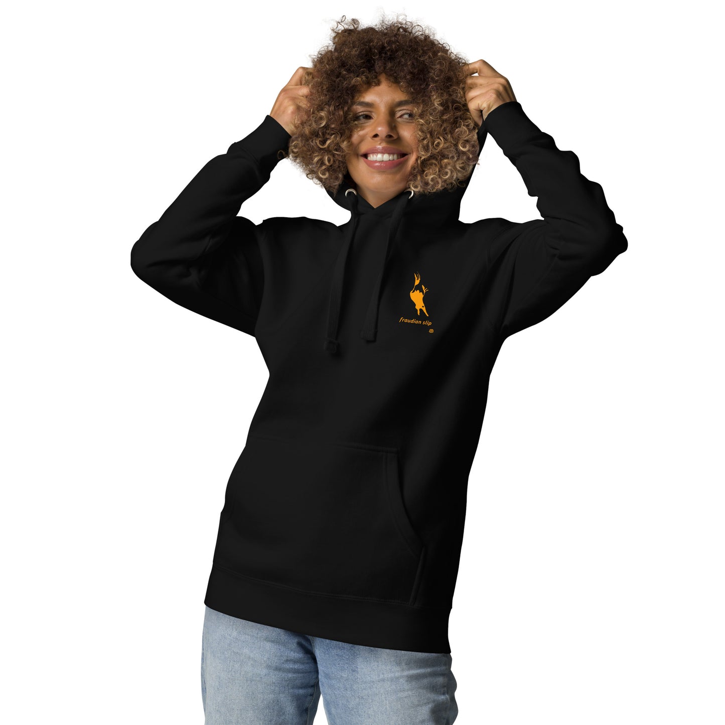 Sudadera con capucha unisex "Fraudian_sm"