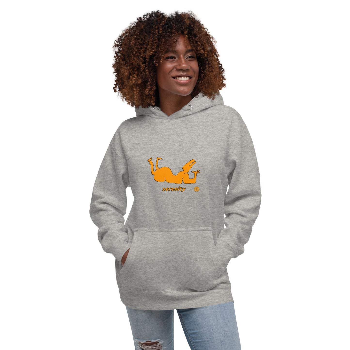 Sudadera con capucha organix bio para mujer "Serenity"