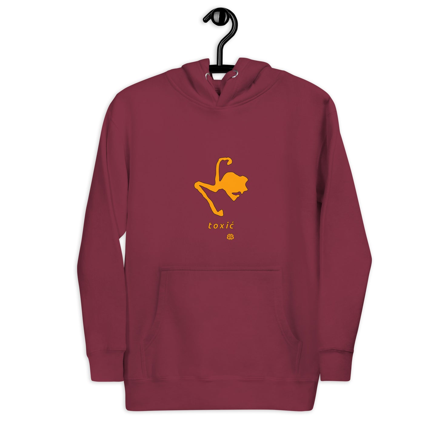 Sudadera con capucha unisex "Toxić"