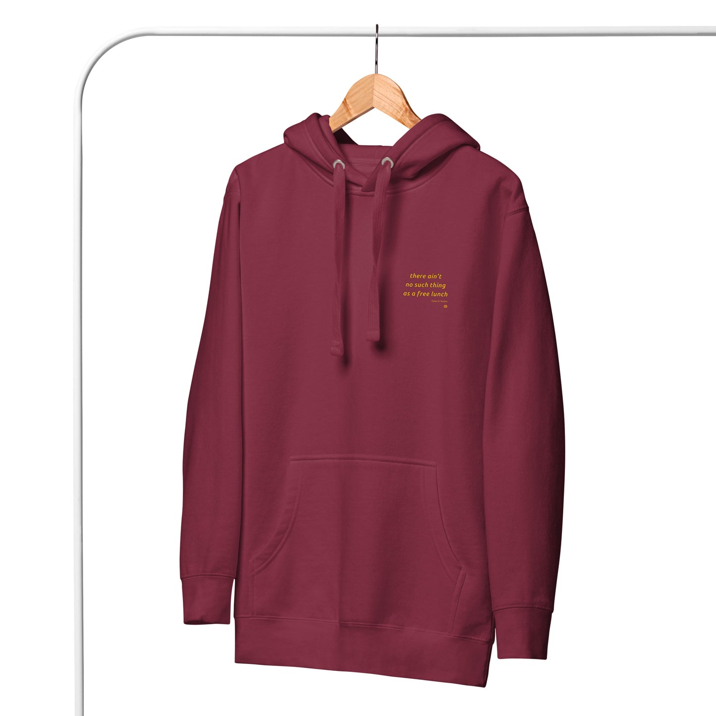 Sudadera bio con capucha para mujer "FreeLunch_sm"