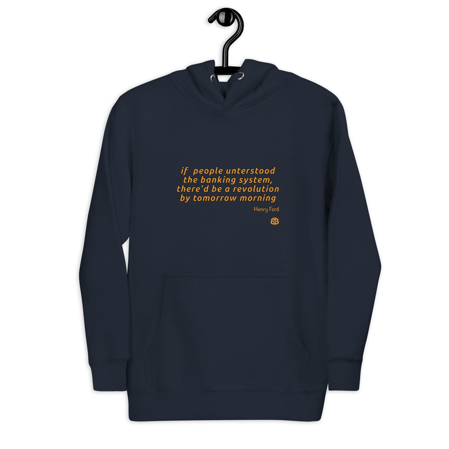 Sudadera bio con capucha para mujer "Revolution_engl"