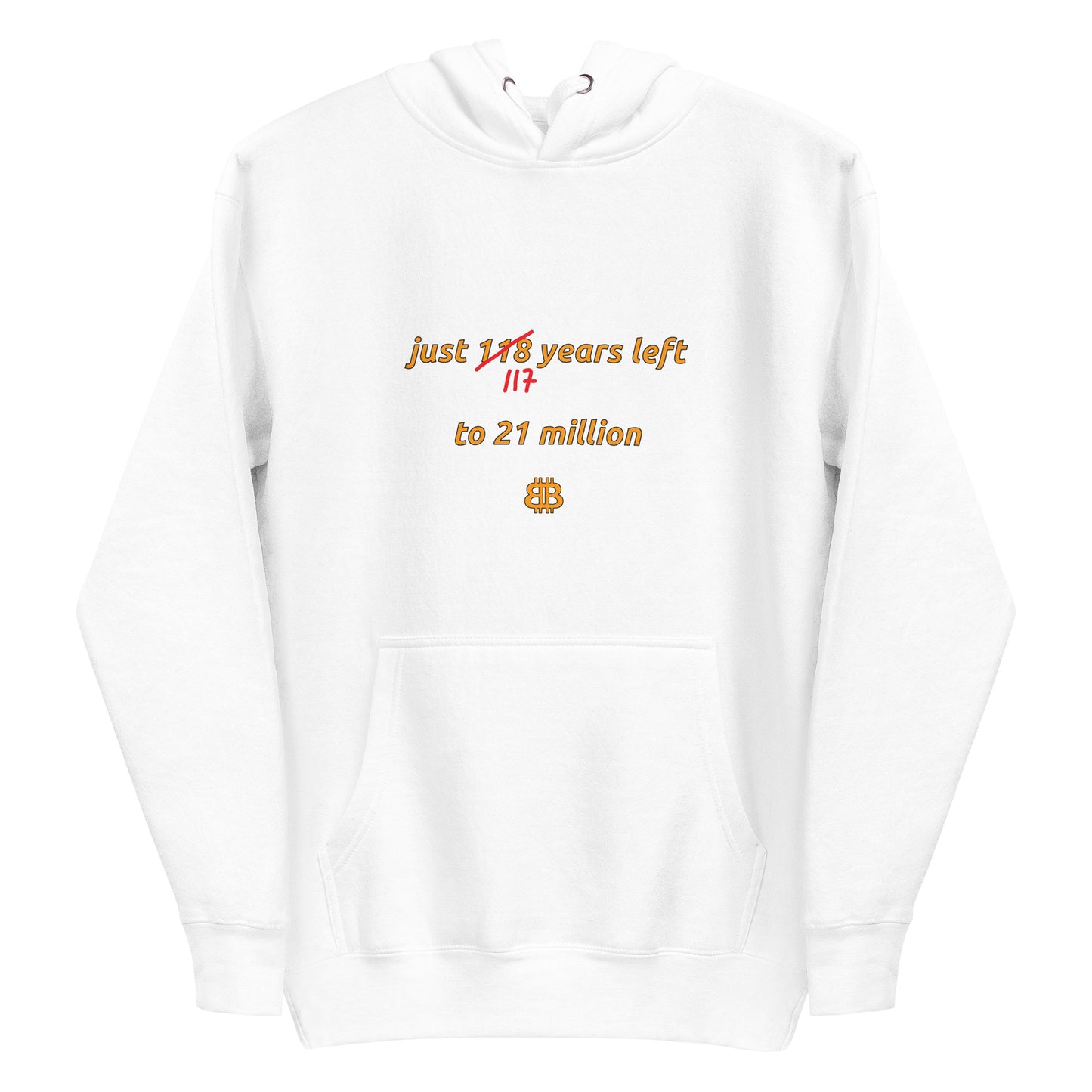 Sudadera con capucha unisex "117años"