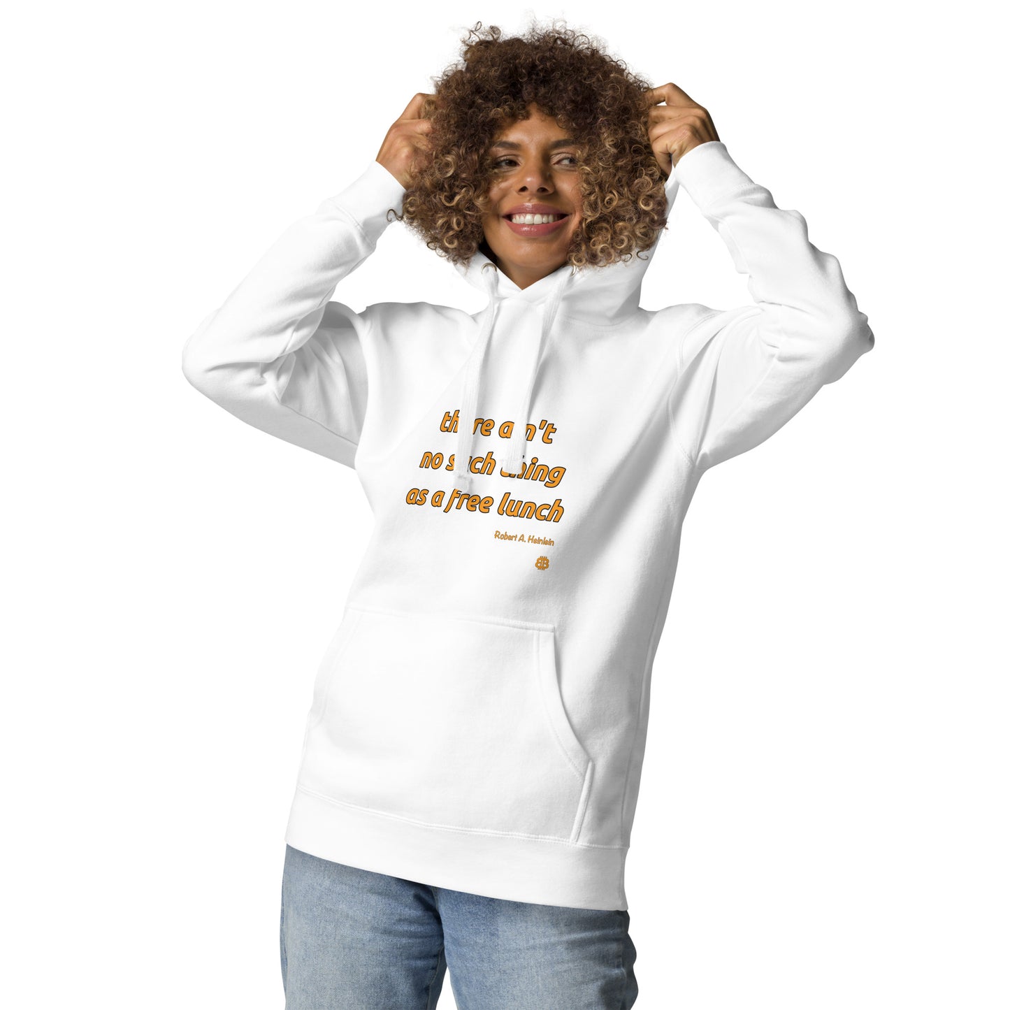 Sudadera con capucha bio bio mujer "FreeLunch"